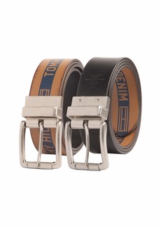 Tommy Hilfiger Men's Two-in-One Reversible Belt