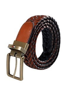 Tommy Hilfiger Men's Reversible Braided Belt