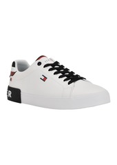 Tommy Hilfiger Men's Rezz Lace Up Low Top Sneakers - All Black