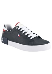 Tommy Hilfiger Men's Rezz Lace Up Low Top Sneakers - All Black