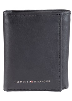Tommy Hilfiger mens Rfid Leather Â– Slim Trifold Wallet   US
