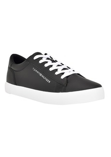 Tommy Hilfiger Men's Ribby Lace Up Fashion Sneakers - Black, White
