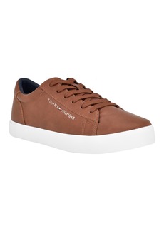 Tommy Hilfiger Men's Ribby Lace Up Fashion Sneakers - Cognac