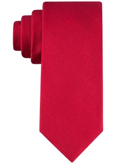 Tommy Hilfiger Men's Rope Solid Tie - Red