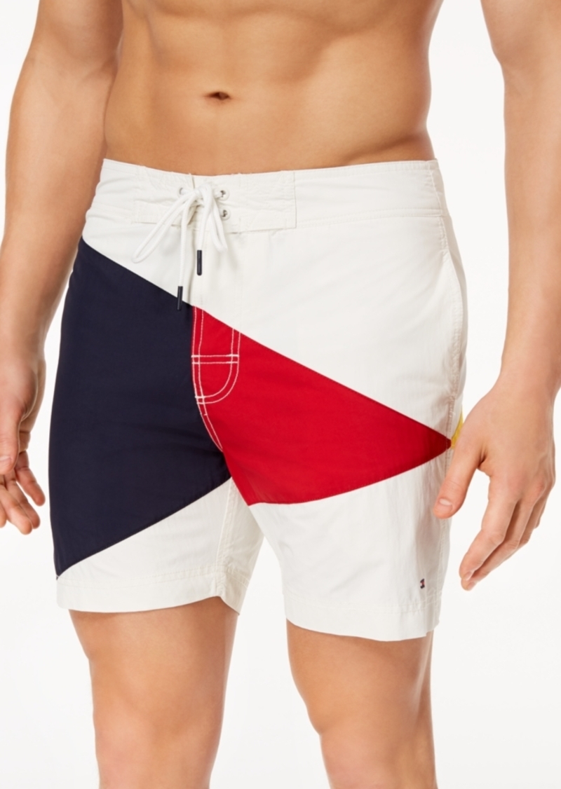 macy's tommy hilfiger swim trunks