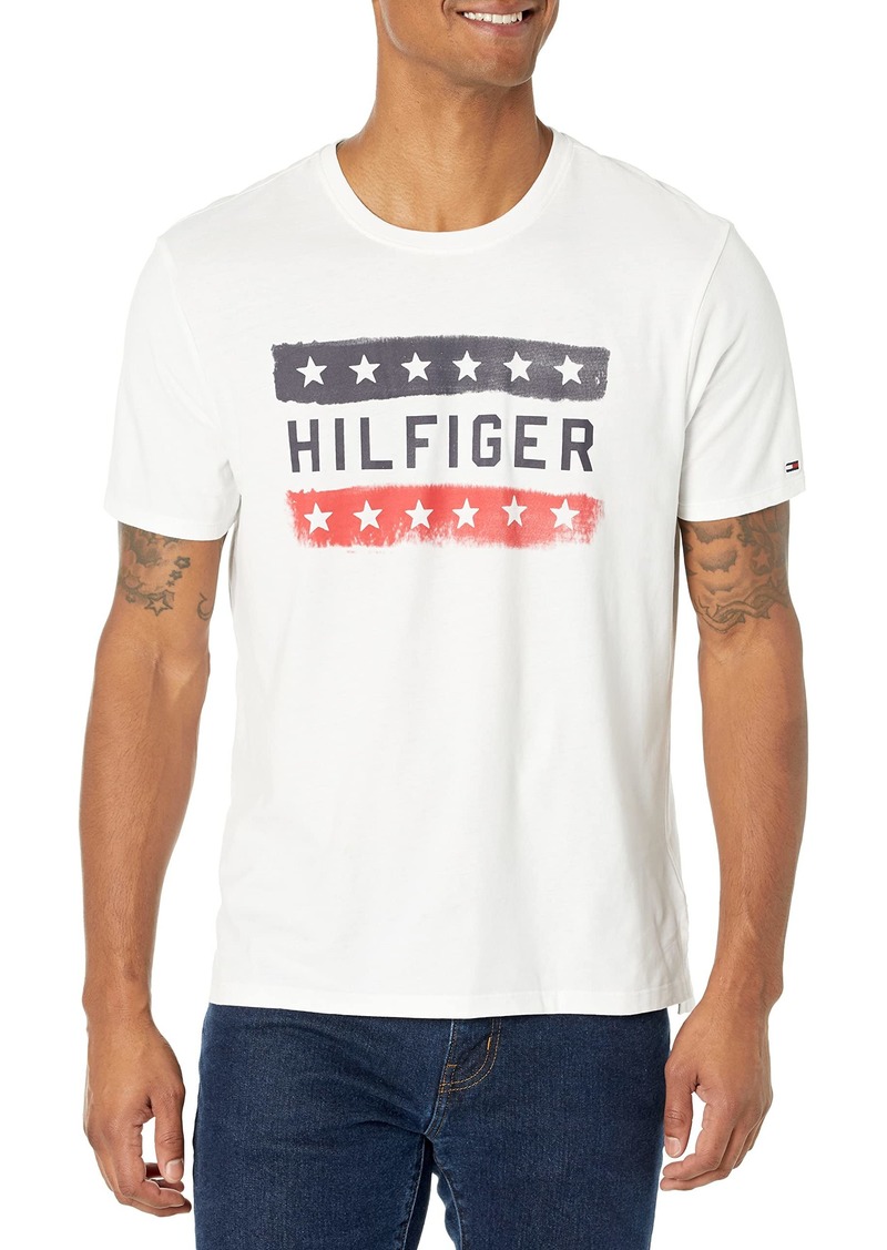 Tommy Hilfiger Men's Adaptive Seated Fit Hilfiger T-Shirt