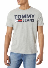 Tommy Hilfiger Men's Short Sleeve Tommy Jeans Logo T-Shirt