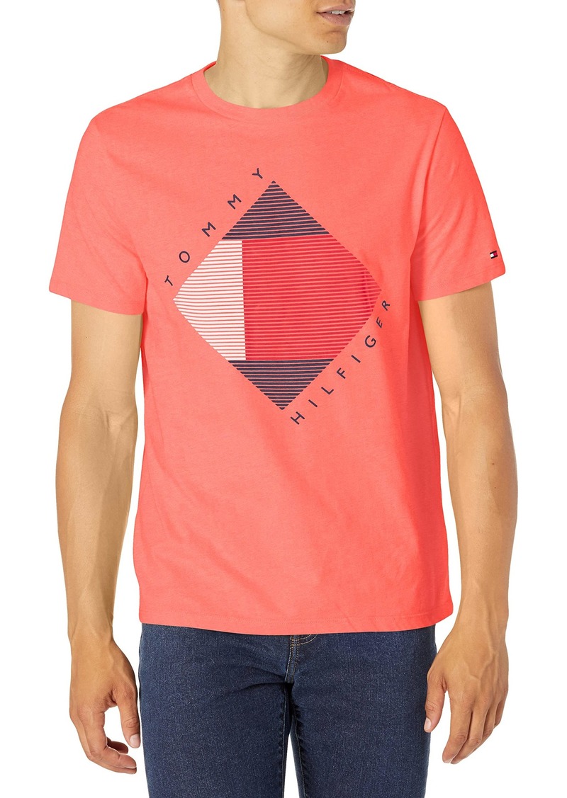 Tommy Hilfiger mens Short Sleeve Graphic T-shirt T Shirt   US