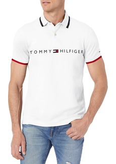 Tommy Hilfiger Men's Short Sleeve Polo Shirt in Slim Fit