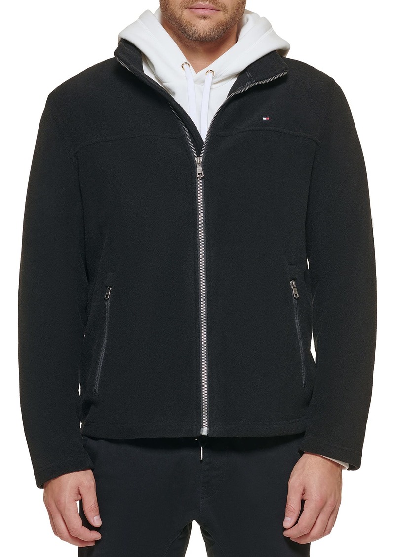 Tommy Hilfiger Mens Lightweight Breathable Waterproof Hooded Jacket Raincoat   US