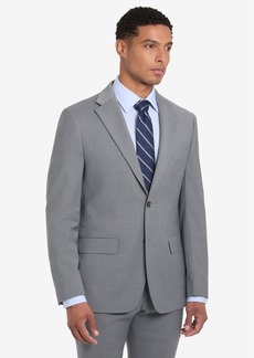 Tommy Hilfiger Men's Solid Pearl Grey Suit Jacket - Pearl Grey