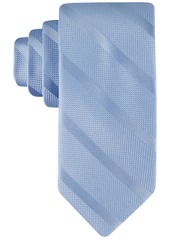 Tommy Hilfiger Men's Solid Textured Stripe Tie - Navy