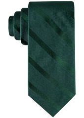 Tommy Hilfiger Men's Solid Textured Stripe Tie - Navy