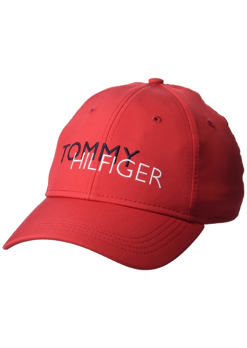 Tommy Hilfiger Men's Curtis Baseball Cap Apple RED OS