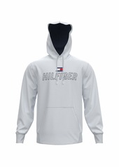 Tommy Hilfiger Men's Sport Hoodie Sweatshirt BRIGHT WHITE-PT LG