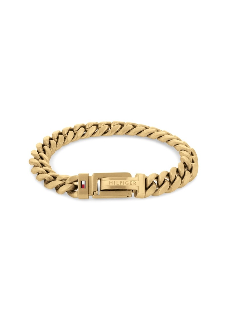 Tommy Hilfiger Men's Stainless Steel Bracelet - Gold