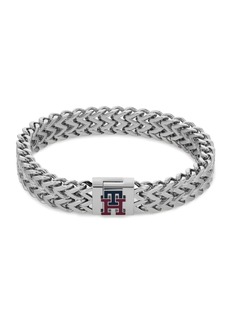 Tommy Hilfiger Men's Stainless Steel Bracelet - Silver