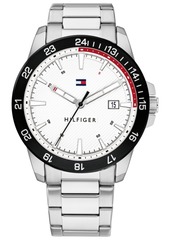 Tommy Hilfiger Men's Stainless Steel Bracelet Watch 43mm, Created for Macy's