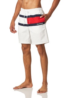 Tommy Hilfiger Men's Standard 7” Flag Swim Trunks with Quick Dry  2XL