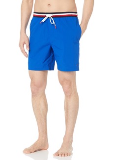 Tommy Hilfiger Men's Standard 7” Flag Swim Trunks with Quick Dry  XL