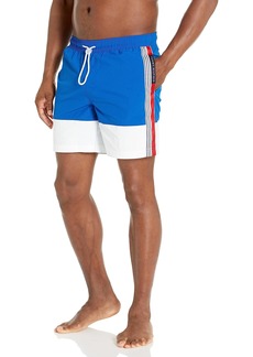 Tommy Hilfiger Men's Standard Swim Trunks with Drawcord Closure