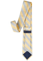 Tommy Hilfiger Men's Terrance Stripe Tie - Yellow