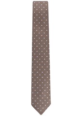 Tommy Hilfiger Men's Textured Ground Pine Tie - Taupe