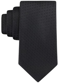 Tommy Hilfiger Men's Textured Solid Tie - Black