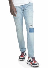 Tommy Hilfiger Mens THD Slim Tapered Fit Jeans Medium wash