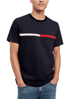 Tommy Hilfiger Men's Tino Logo Short Sleeve T-Shirt - Navy Blazer