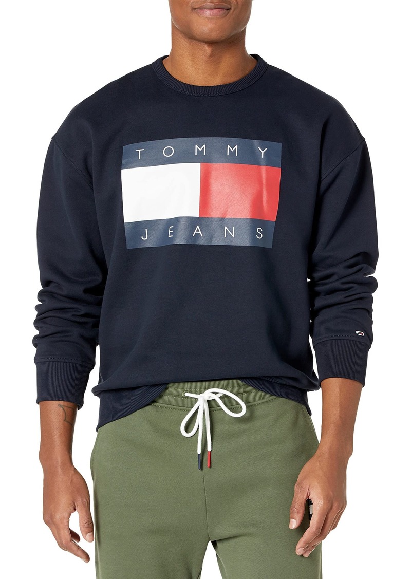 Tommy Hilfiger Men's Tommy Jeans Logo Crewneck Sweatshirt