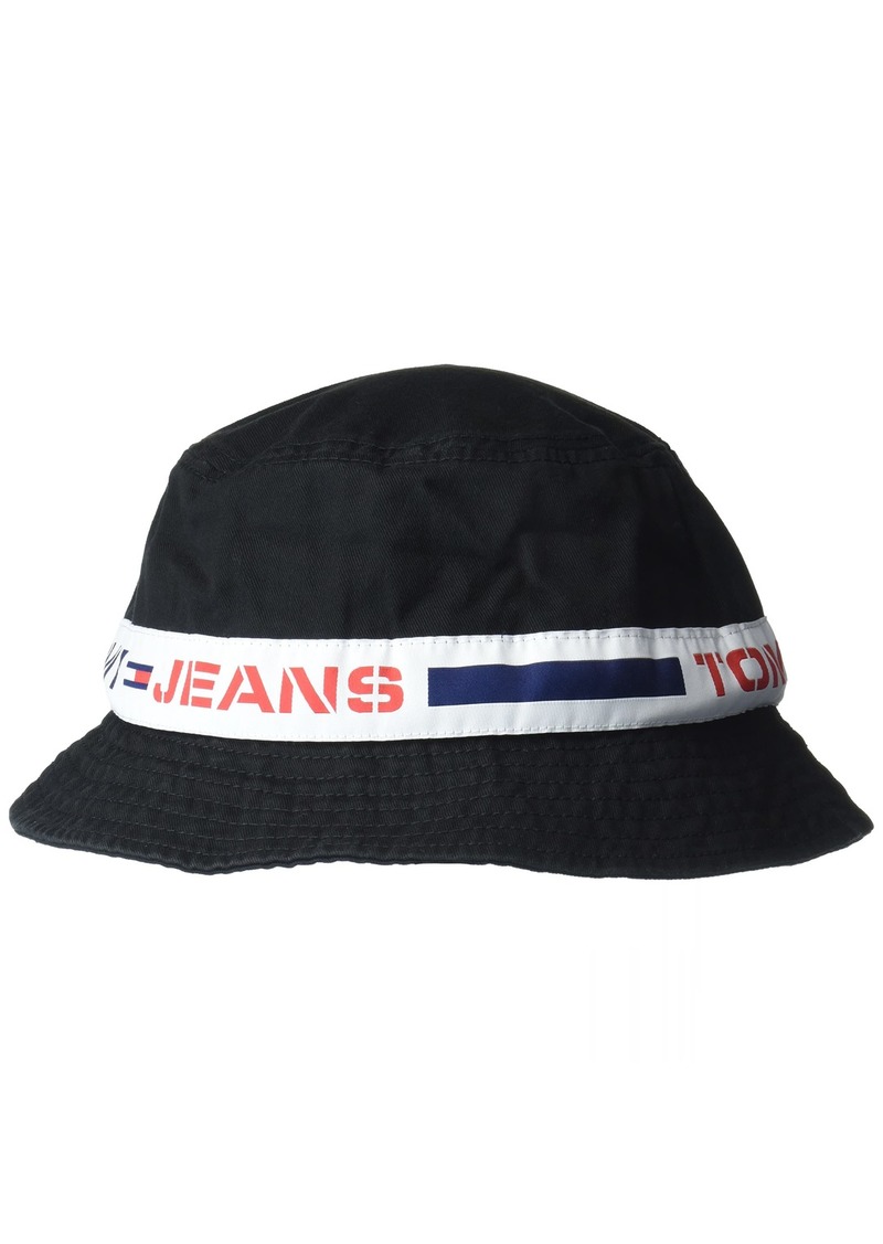 Tommy Hilfiger mens Tommy Jeans Wrap Bucket Hat Th   US
