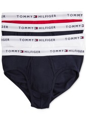 Tommy Hilfiger Men's Underwear, Cotton Brief 4-Pack