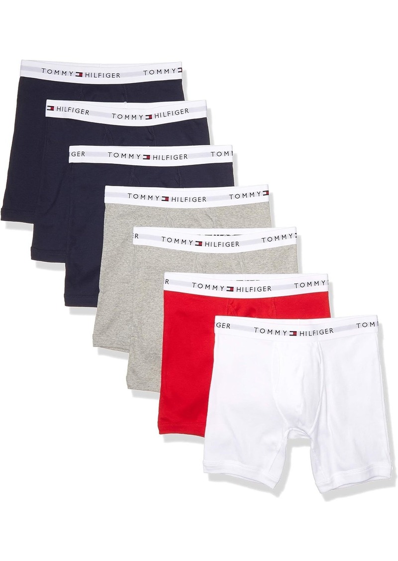 Tommy Hilfiger mens Underwear Cotton Classics Megapack - Amazon Exclusive Boxer Briefs   US