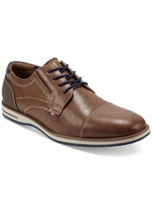 Tommy Hilfiger Men's Urban Casual Oxford Shoes - Cognac, Navy