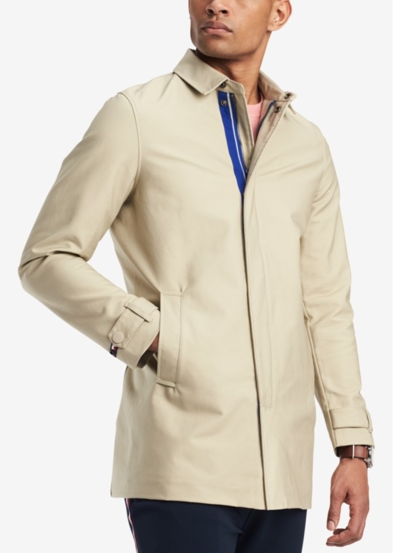 tommy hilfiger trench coat men