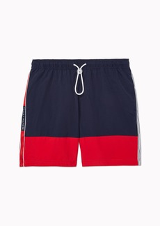Tommy Hilfiger mens With Drawcord Closure Swim Trunks Sky Captain  US