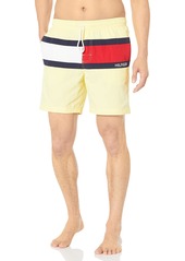 Tommy Hilfiger Men's Standard Swim Trunks with Drawcord Closure  XL