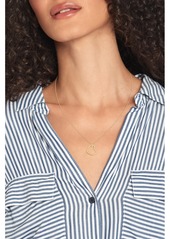 Tommy Hilfiger Open Heart Crystal Necklace - Gold