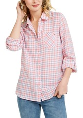 Tommy Hilfiger Plaid Button-Down Shirt, Created for Macy's