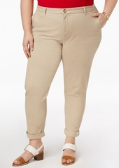 Tommy Hilfiger Th Flex Plus Size Hampton Chino Pants, Created for Macy's