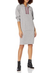 Tommy Hilfiger Plus Women's Hoodie Dress STN Gry HTR