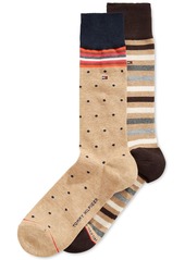 Tommy Hilfiger Print Trouser Socks, 2 Pack