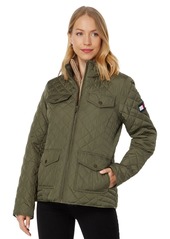 Tommy Hilfiger Quilted Fall Fashion Lightweight Jacket Women