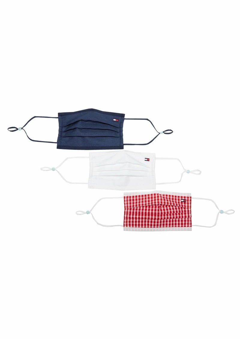 Tommy Hilfiger Reusable Cloth Face Mask 3-Pack