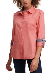 Tommy Hilfiger Roll-Tab Button-Up Shirt