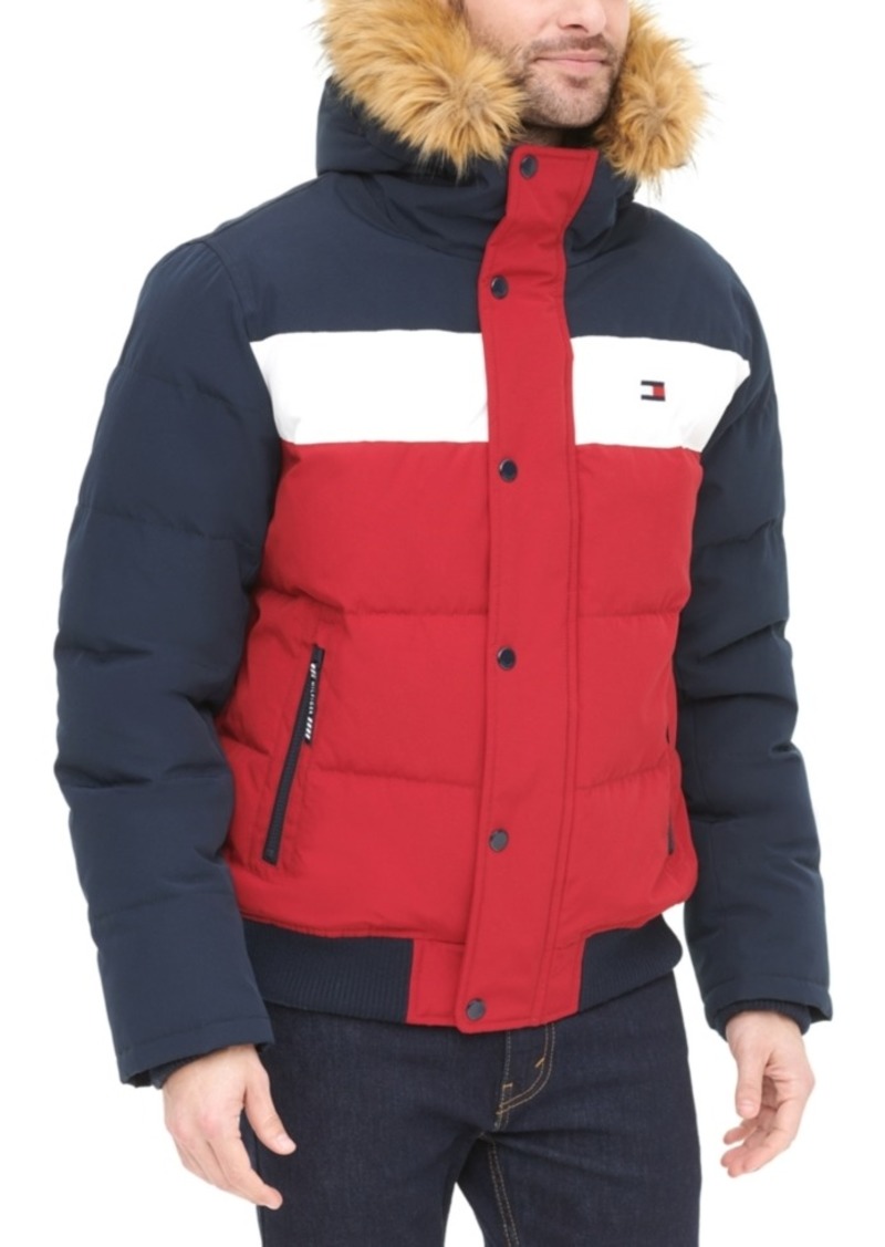 tommy hilfiger short snorkel coat