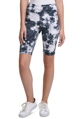 Tommy Hilfiger Sport Tie-Dyed High-Rise Bike Shorts