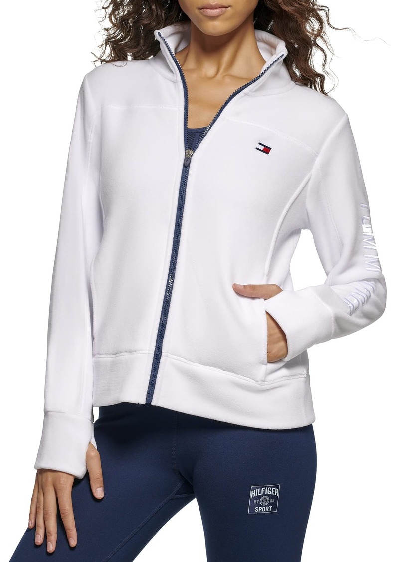 Tommy Hilfiger Sport Women's Long Sleeve Zip Up Windbreaker