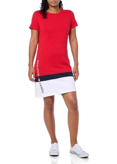 Tommy Hilfiger T-Shirt Short Sleeve Cotton Summer Dresses for Women
